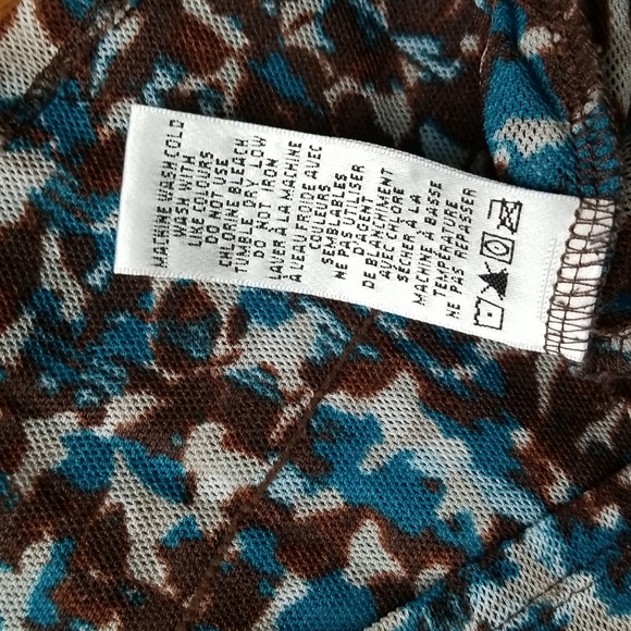 (XL) Revolution by Ricki's 100% Nylon Sheer Mesh Ruffle Tiered Tank Top Business - Picture 8 of 9